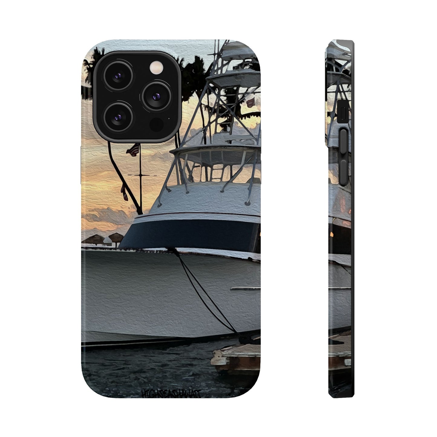 Copy of Phone Case - Hatteras Sport-fisher on the Hunt Off of Hawaii