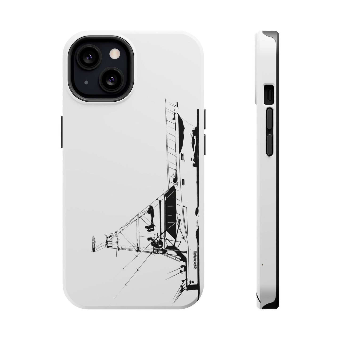 Phone Case - Hatteras Sport-fisher on the Hunt Off of Hawaii