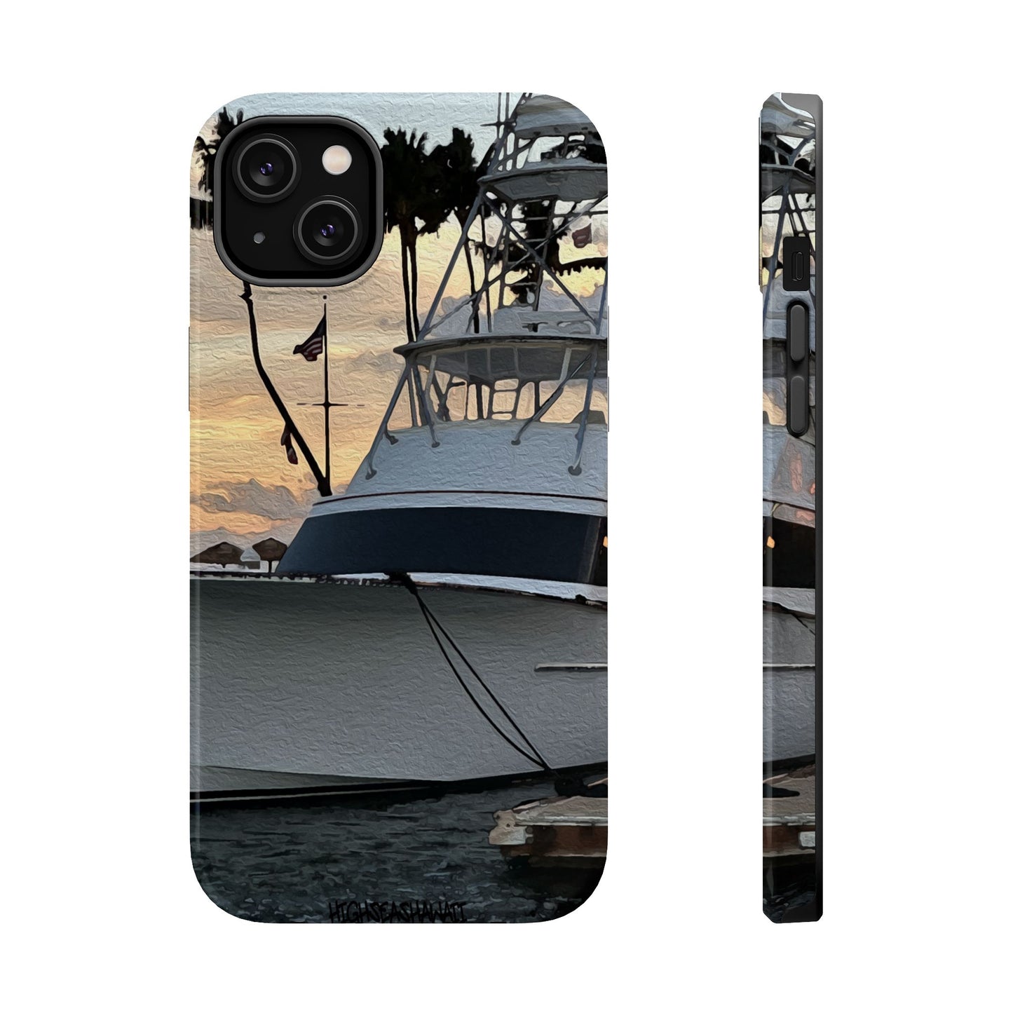 Copy of Phone Case - Hatteras Sport-fisher on the Hunt Off of Hawaii