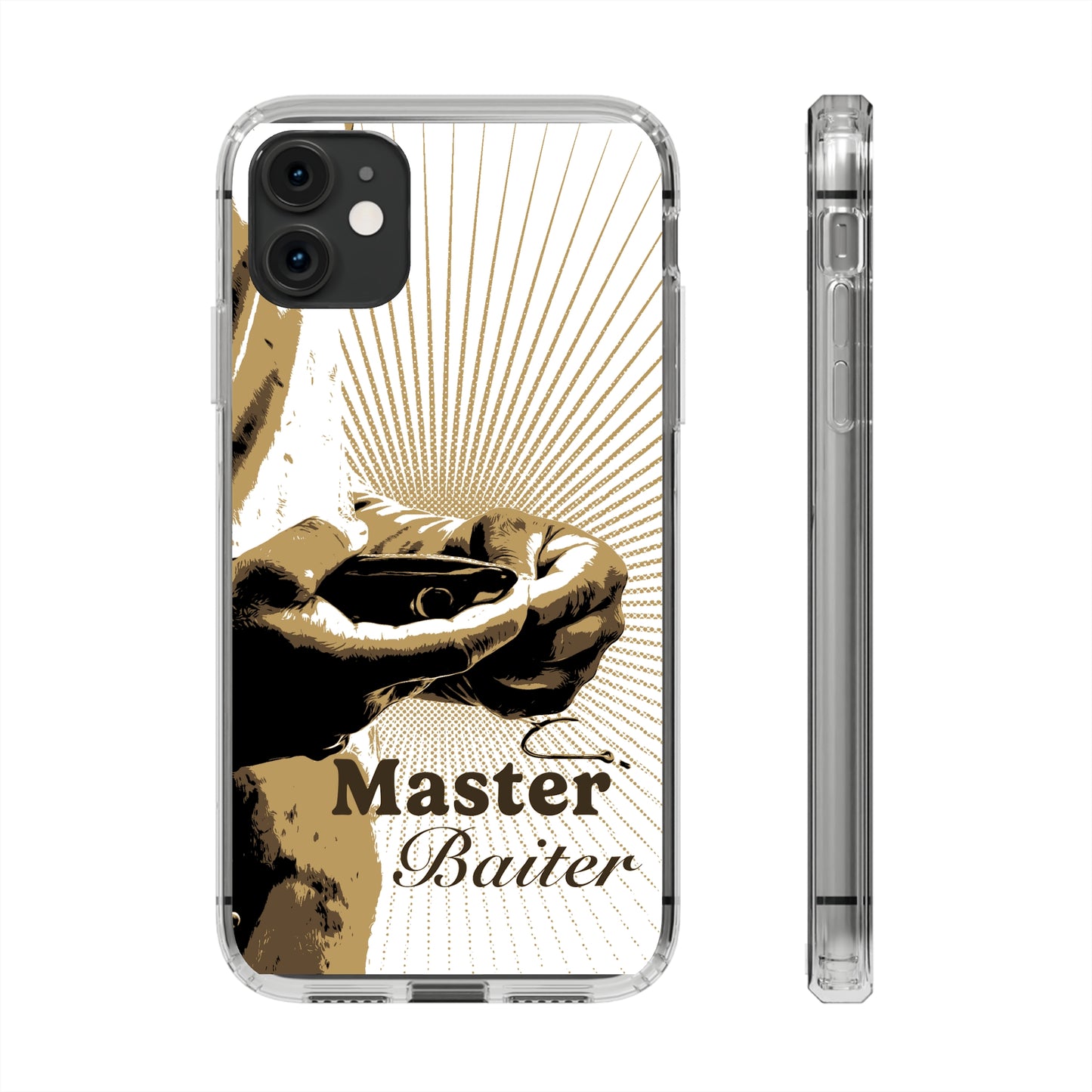 Master Baiter! Bridling a live Opelu CLEAR iPhone and Samsung Clear Cases