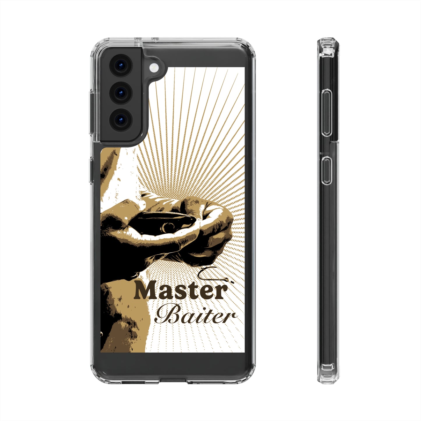 Master Baiter! Bridling a live Opelu CLEAR iPhone and Samsung Clear Cases