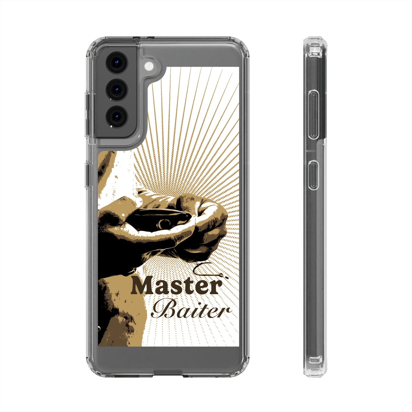 Master Baiter! Bridling a live Opelu CLEAR iPhone and Samsung Clear Cases