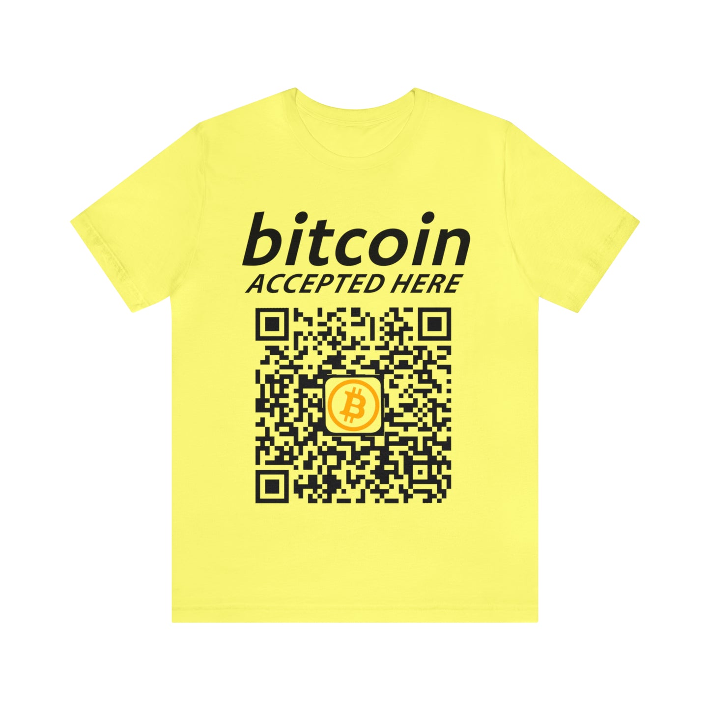 BITCOIN ACCEPTED HERE! Unisex Jersey Short Sleeve Tee