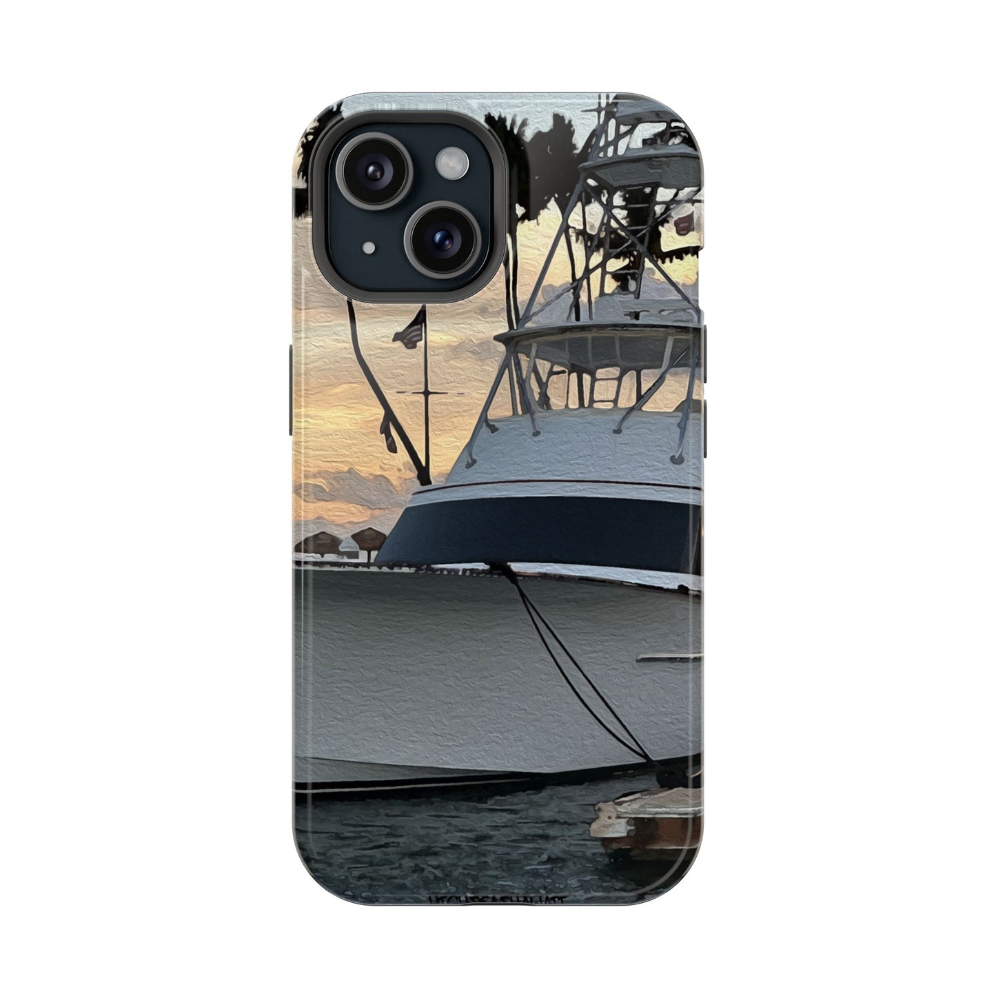 Copy of Phone Case - Hatteras Sport-fisher on the Hunt Off of Hawaii