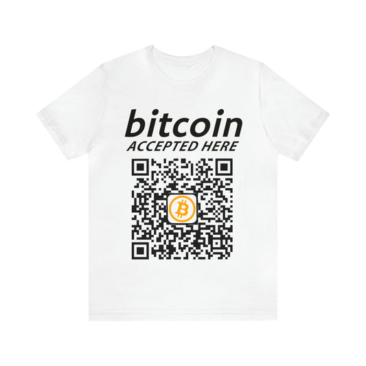 BITCOIN ACCEPTED HERE! Unisex Jersey Short Sleeve Tee