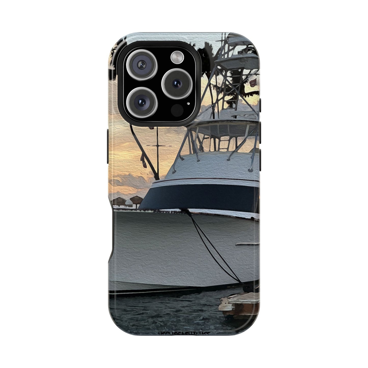 Copy of Phone Case - Hatteras Sport-fisher on the Hunt Off of Hawaii