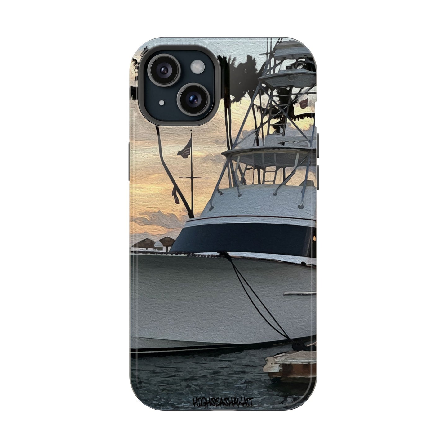 Copy of Phone Case - Hatteras Sport-fisher on the Hunt Off of Hawaii