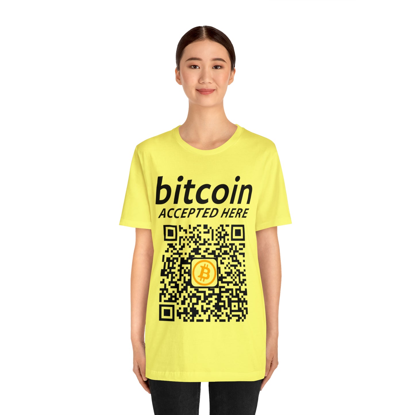 BITCOIN ACCEPTED HERE! Unisex Jersey Short Sleeve Tee