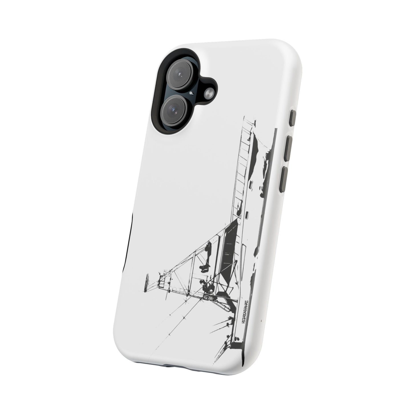 Phone Case - Hatteras Sport-fisher on the Hunt Off of Hawaii