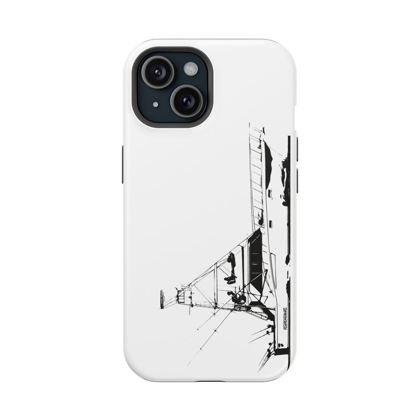 Phone Case - Hatteras Sport-fisher on the Hunt Off of Hawaii