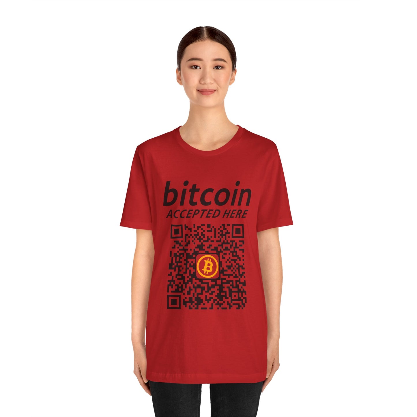 BITCOIN ACCEPTED HERE! Unisex Jersey Short Sleeve Tee