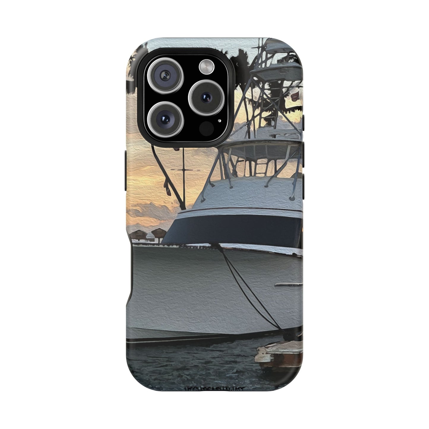 Copy of Phone Case - Hatteras Sport-fisher on the Hunt Off of Hawaii