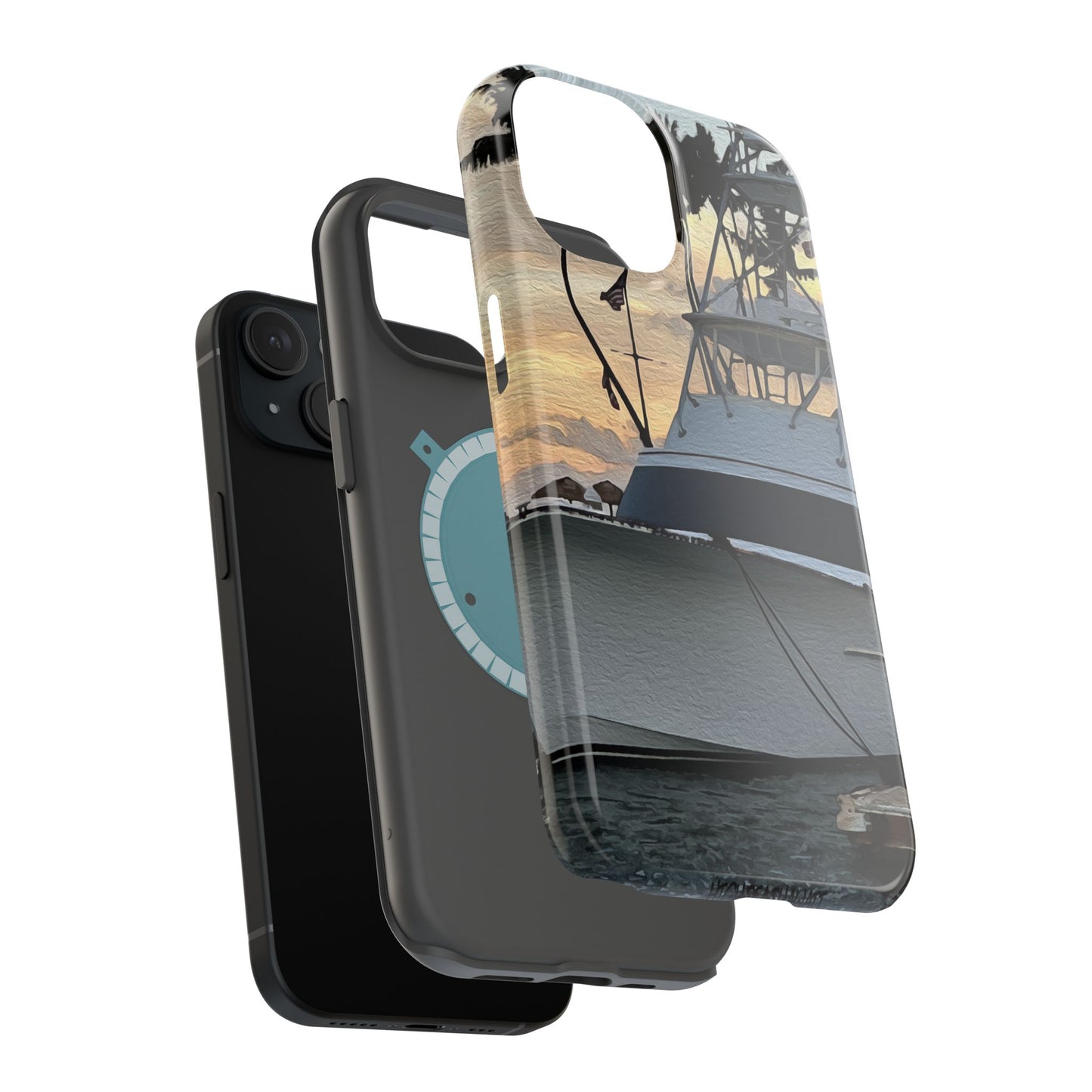 Copy of Phone Case - Hatteras Sport-fisher on the Hunt Off of Hawaii