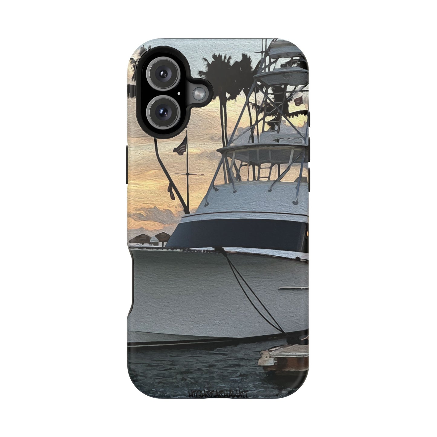 Copy of Phone Case - Hatteras Sport-fisher on the Hunt Off of Hawaii