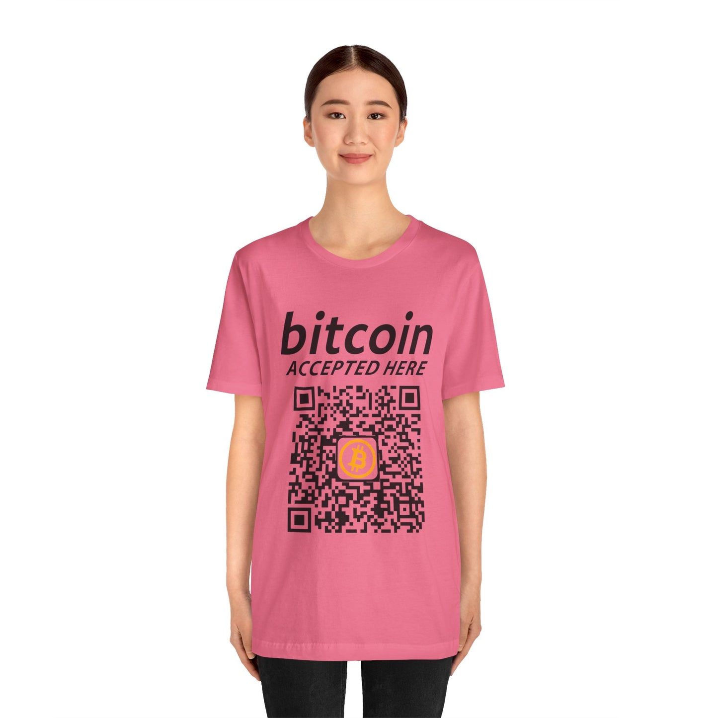 BITCOIN ACCEPTED HERE! Unisex Jersey Short Sleeve Tee