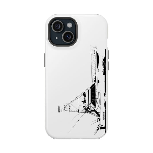 Phone Case - Hatteras Sport-fisher on the Hunt Off of Hawaii