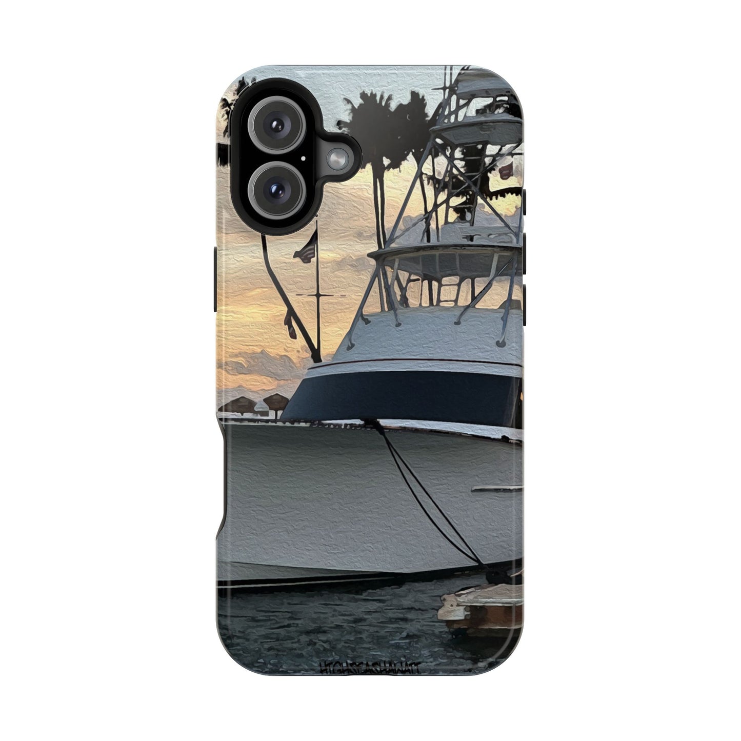 Copy of Phone Case - Hatteras Sport-fisher on the Hunt Off of Hawaii