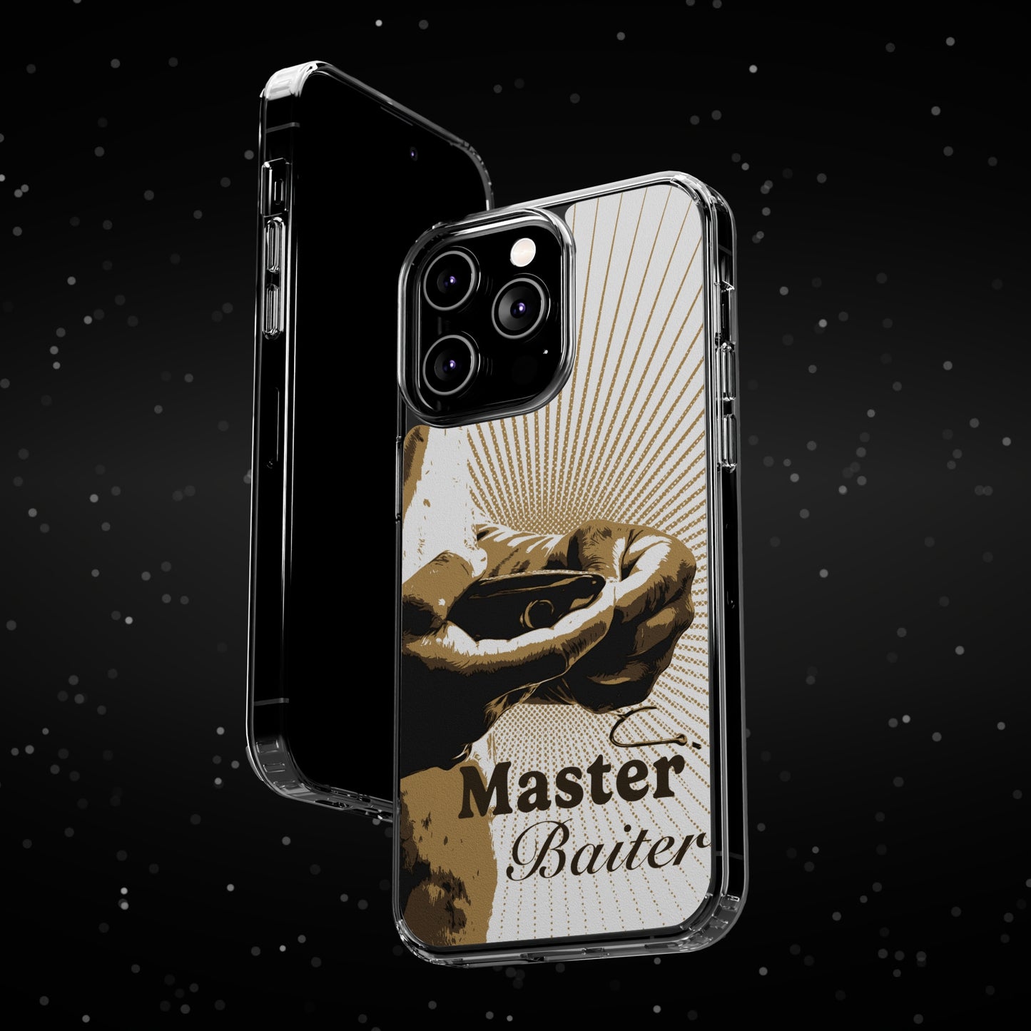 Master Baiter! Bridling a live Opelu CLEAR iPhone and Samsung Clear Cases