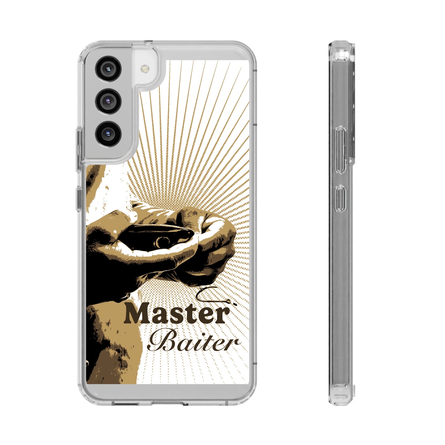 Master Baiter! Bridling a live Opelu CLEAR iPhone and Samsung Clear Cases