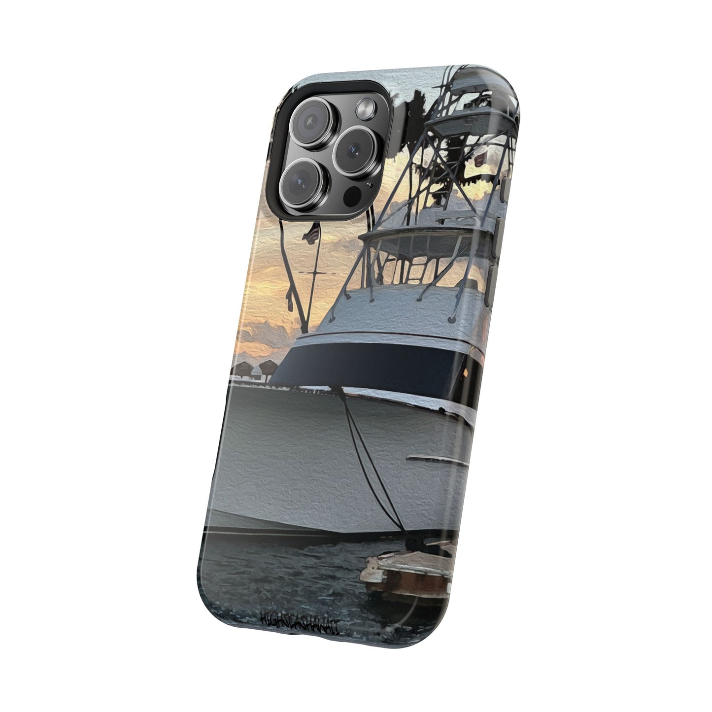 Copy of Phone Case - Hatteras Sport-fisher on the Hunt Off of Hawaii