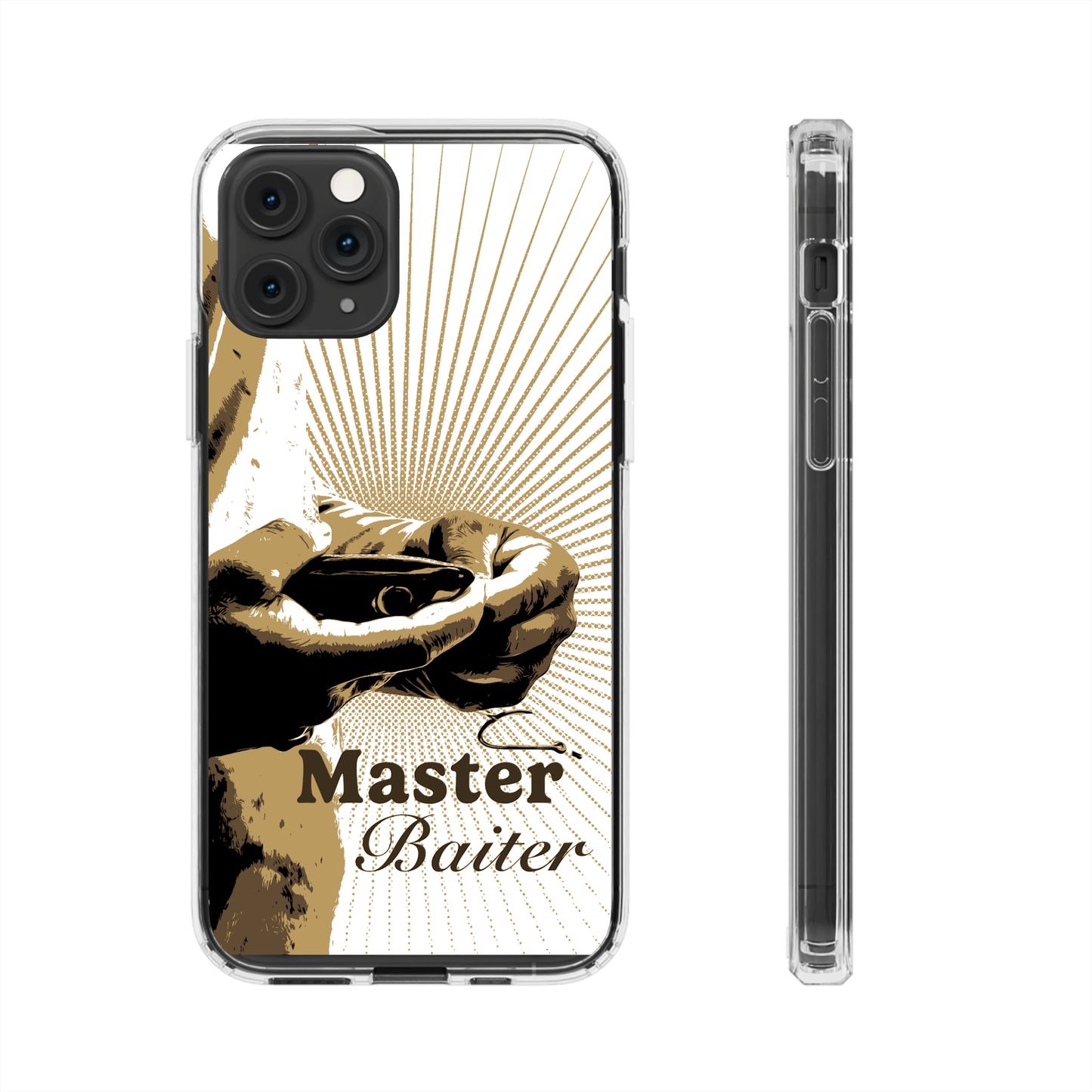 Master Baiter! Bridling a live Opelu CLEAR iPhone and Samsung Clear Cases