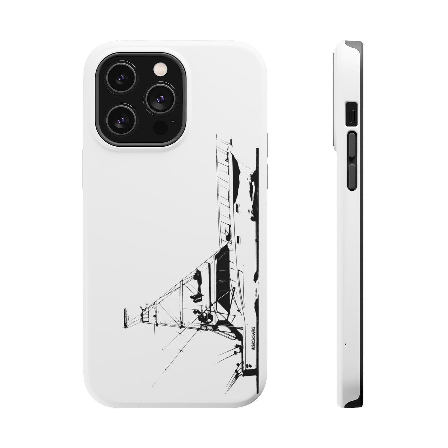 Phone Case - Hatteras Sport-fisher on the Hunt Off of Hawaii