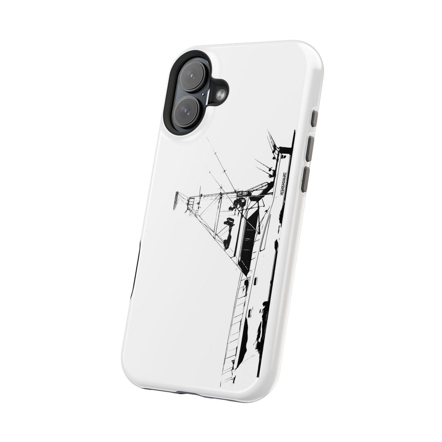 Phone Case - Big Hatteras Sport Fisher on the Hunt off of Hawaii