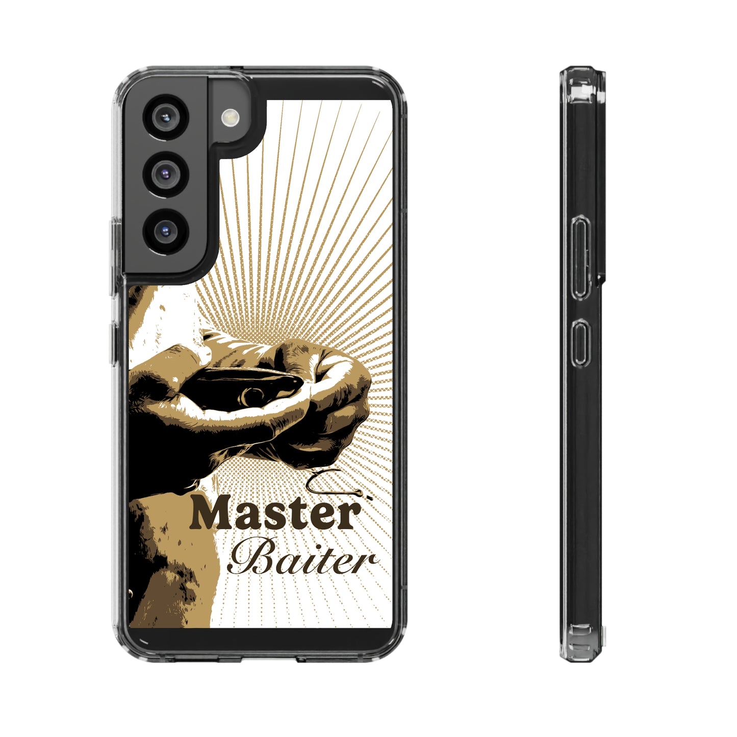 Master Baiter! Bridling a live Opelu CLEAR iPhone and Samsung Clear Cases