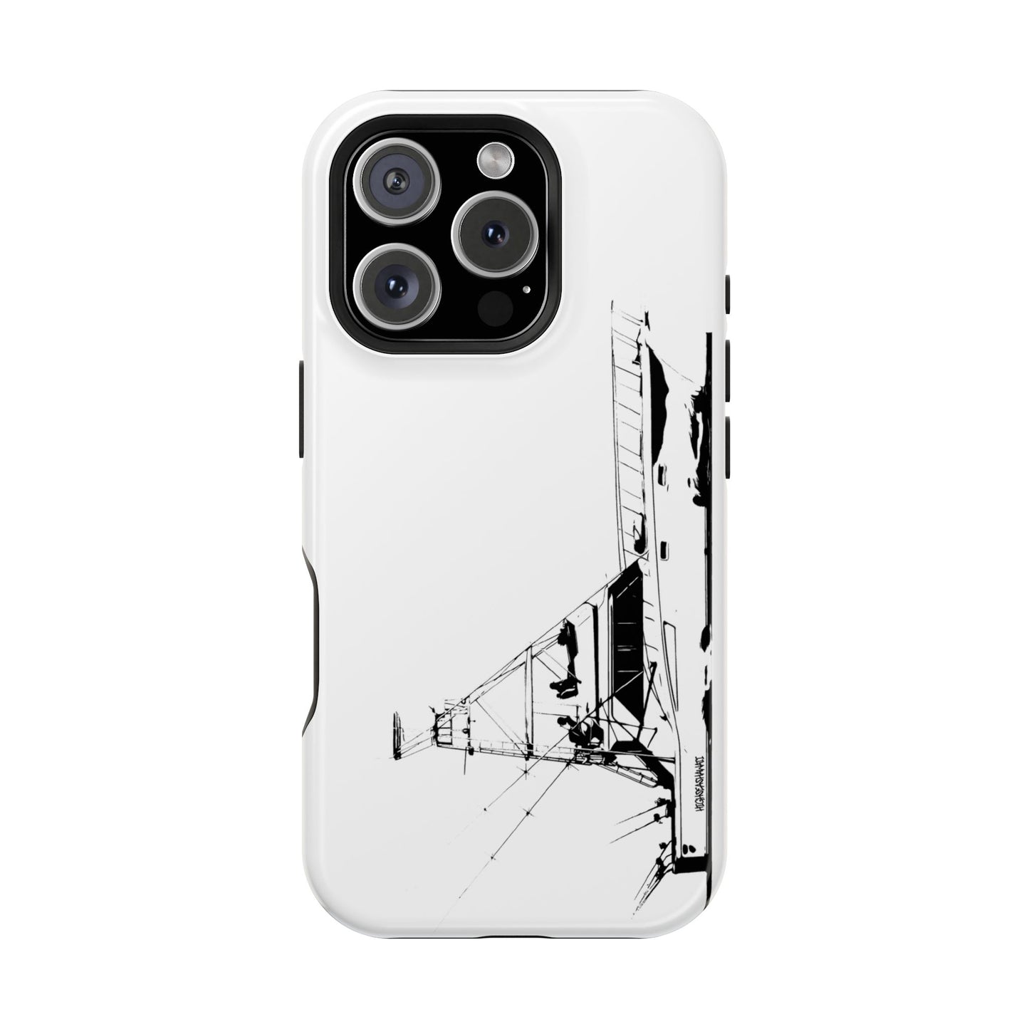 Phone Case - Hatteras Sport-fisher on the Hunt Off of Hawaii