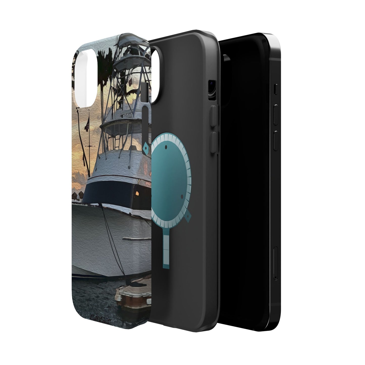 Copy of Phone Case - Hatteras Sport-fisher on the Hunt Off of Hawaii