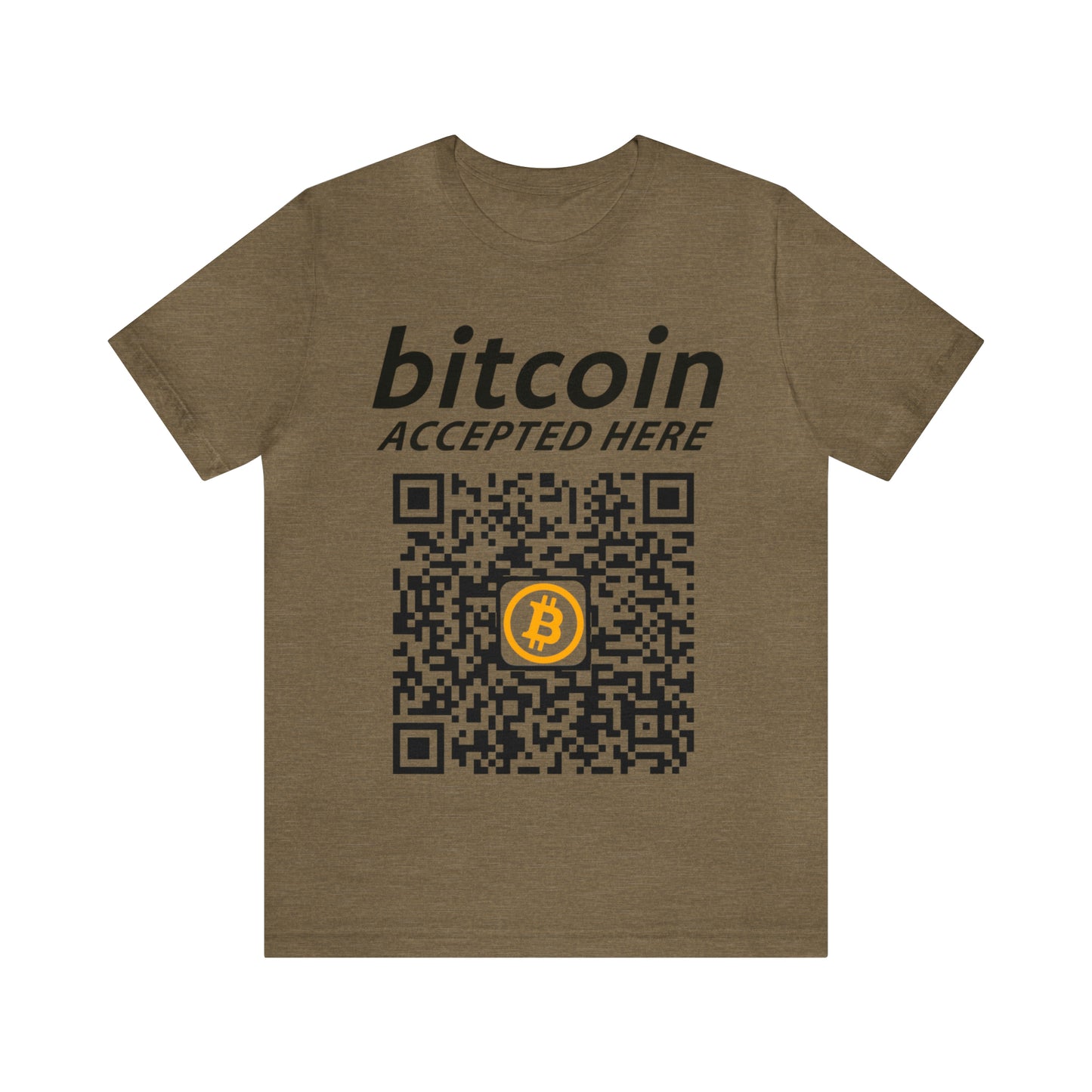 BITCOIN ACCEPTED HERE! Unisex Jersey Short Sleeve Tee