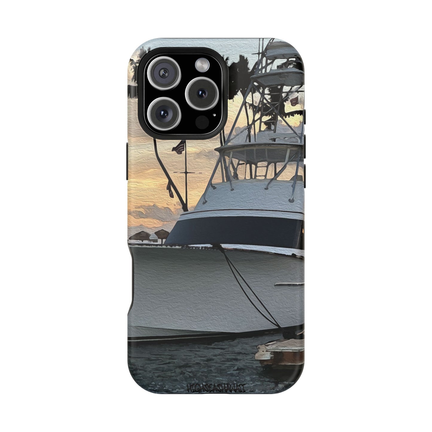 Copy of Phone Case - Hatteras Sport-fisher on the Hunt Off of Hawaii