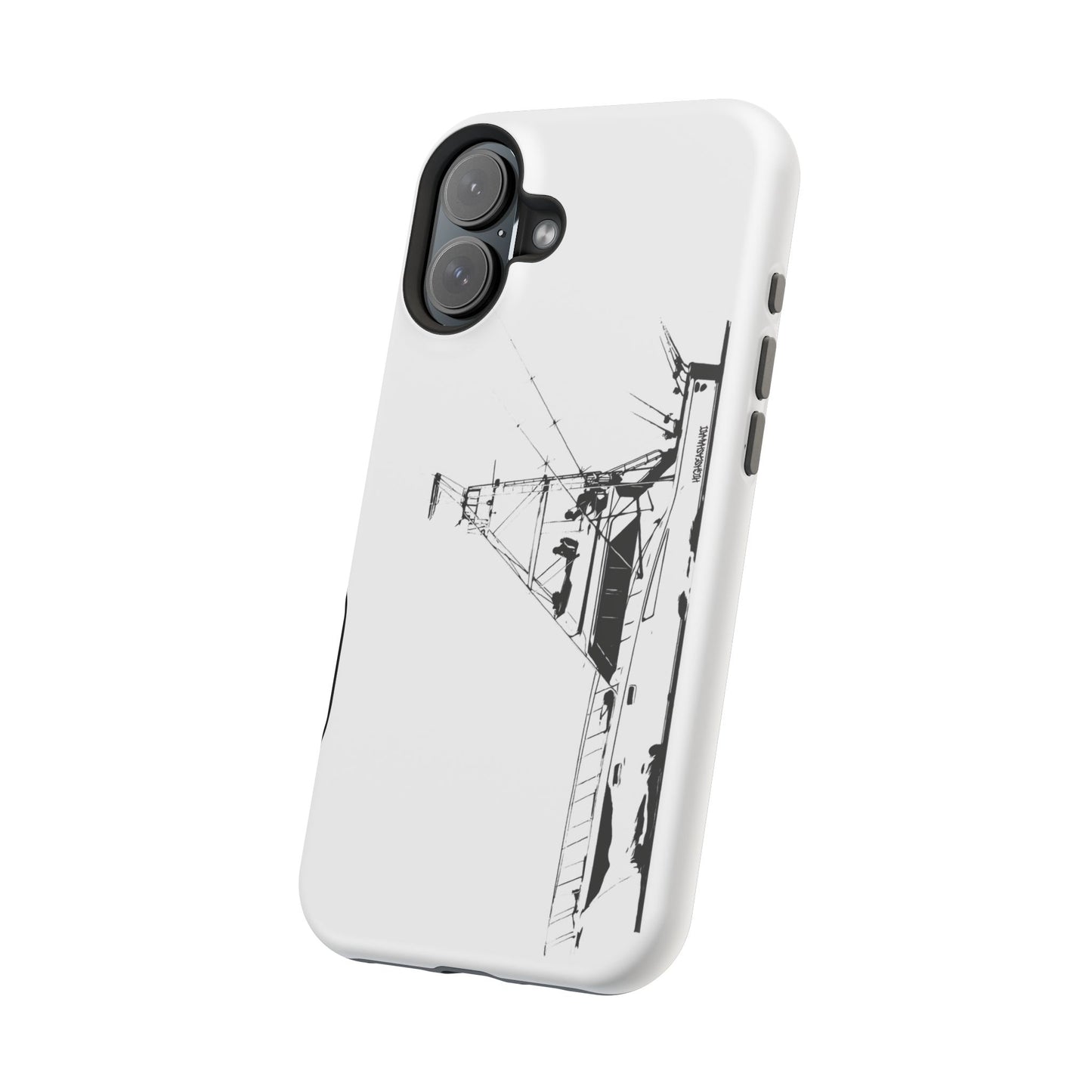 Phone Case - Big Hatteras Sport Fisher on the Hunt off of Hawaii