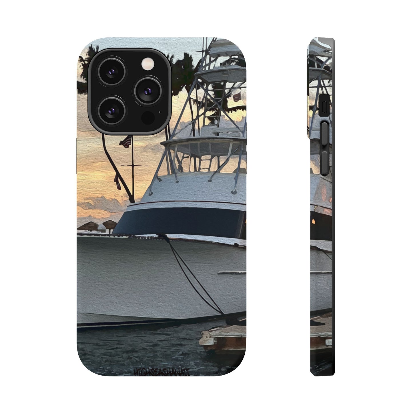 Copy of Phone Case - Hatteras Sport-fisher on the Hunt Off of Hawaii