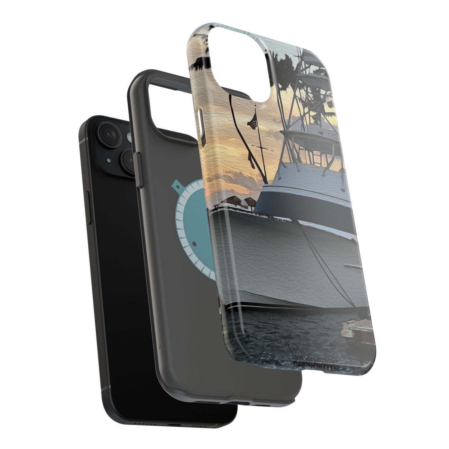 Copy of Phone Case - Hatteras Sport-fisher on the Hunt Off of Hawaii