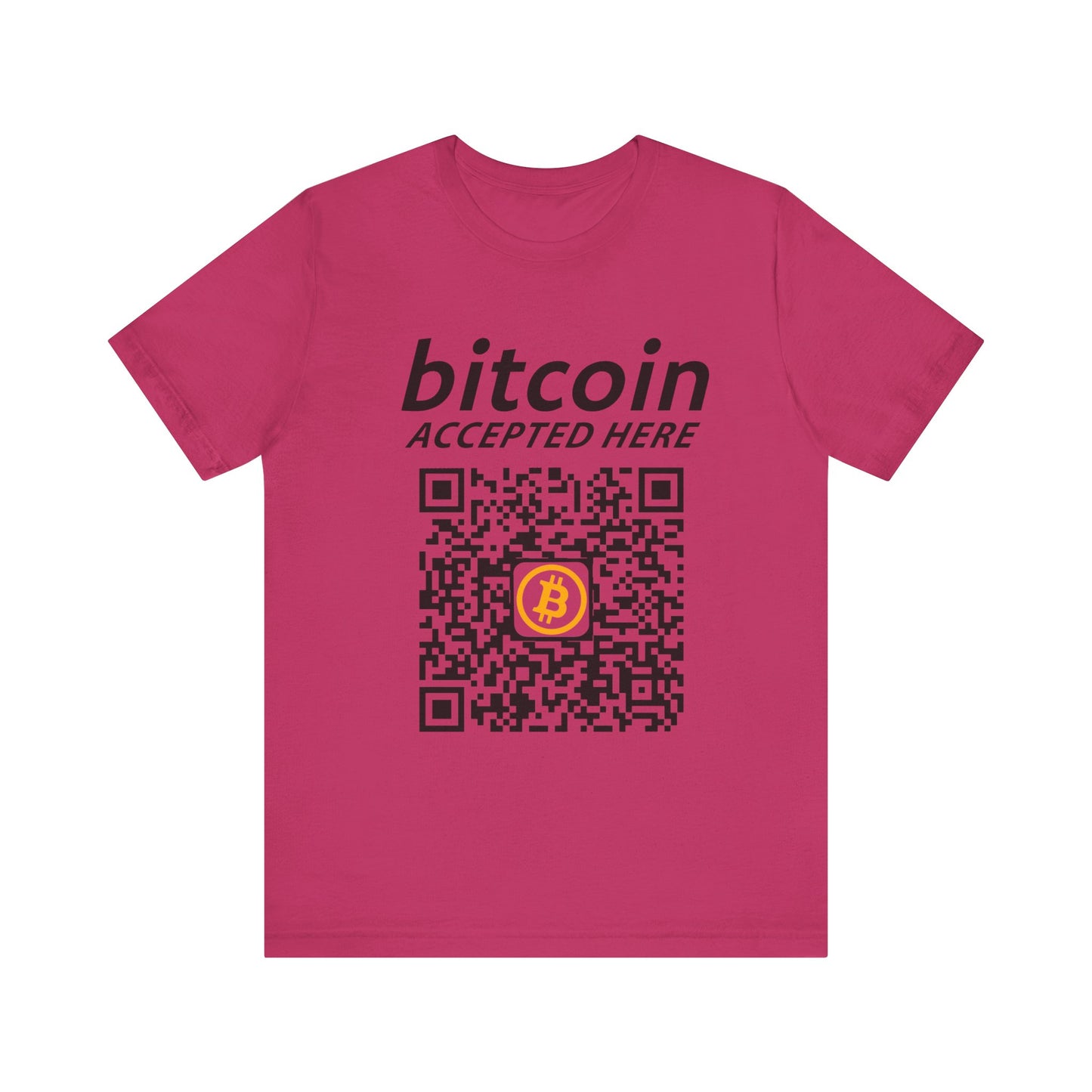 BITCOIN ACCEPTED HERE! Unisex Jersey Short Sleeve Tee