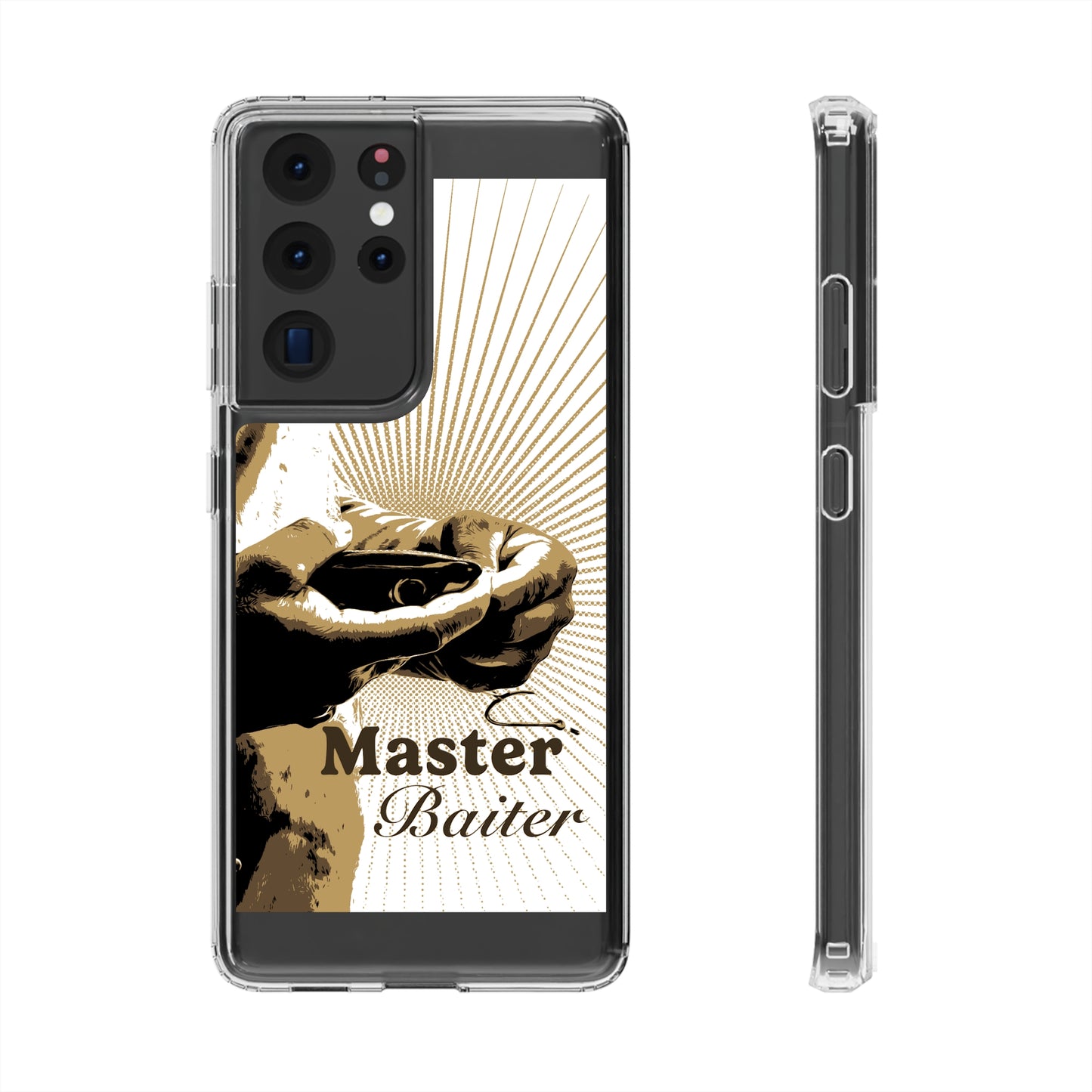 Master Baiter! Bridling a live Opelu CLEAR iPhone and Samsung Clear Cases