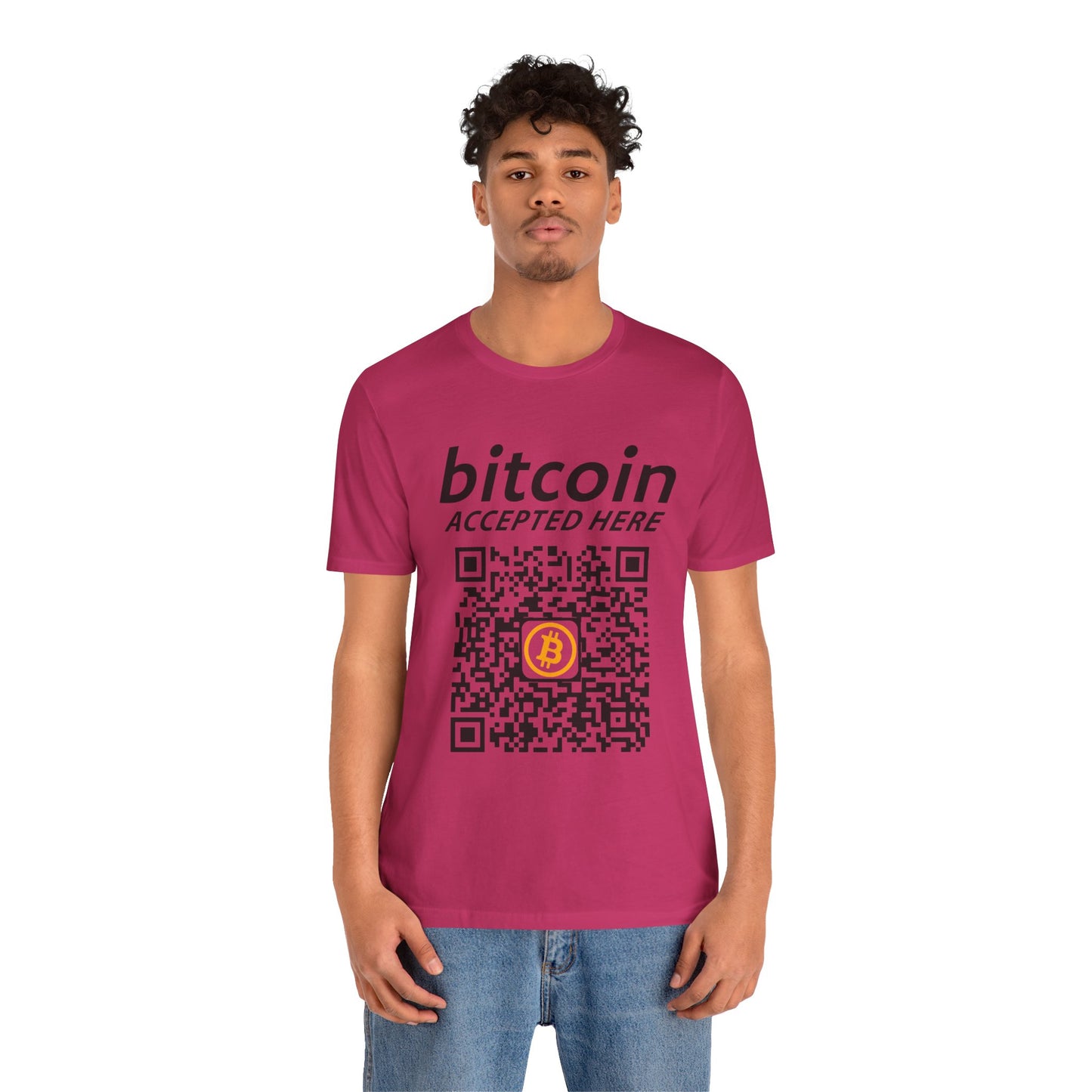 BITCOIN ACCEPTED HERE! Unisex Jersey Short Sleeve Tee