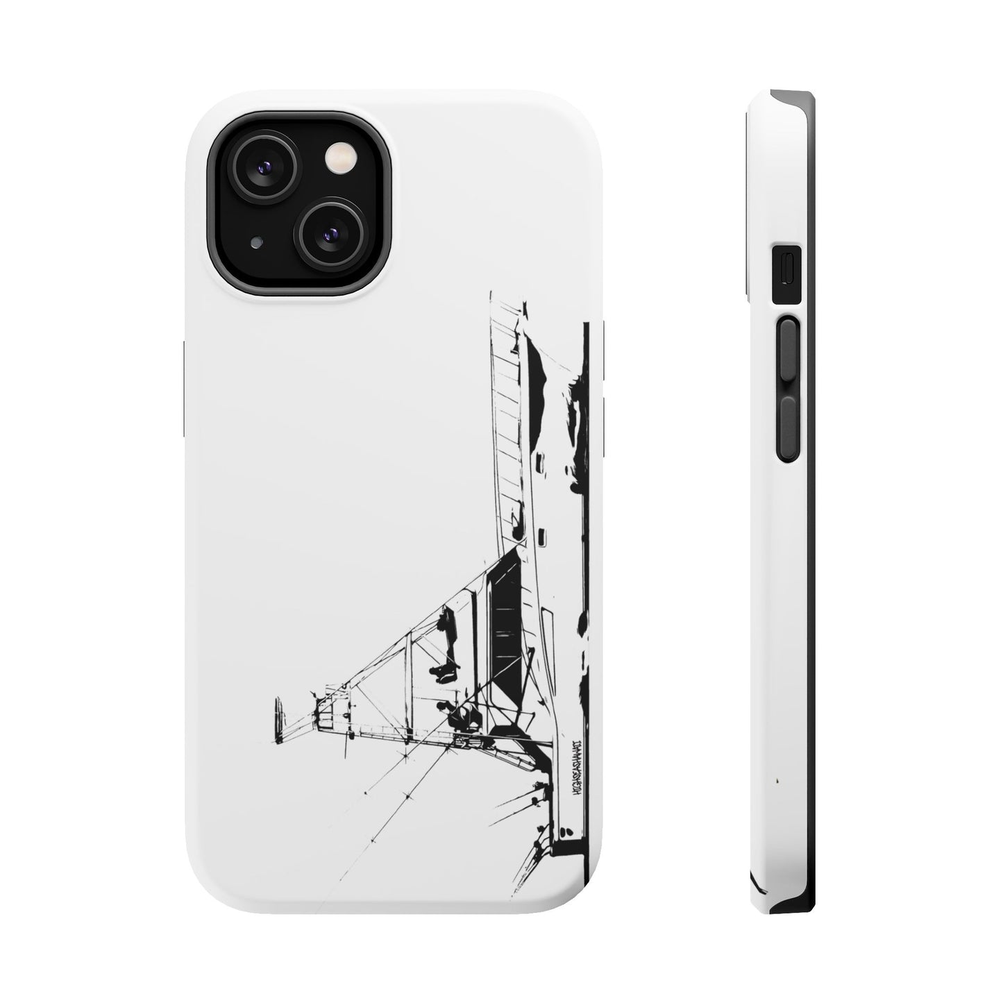 Phone Case - Hatteras Sport-fisher on the Hunt Off of Hawaii