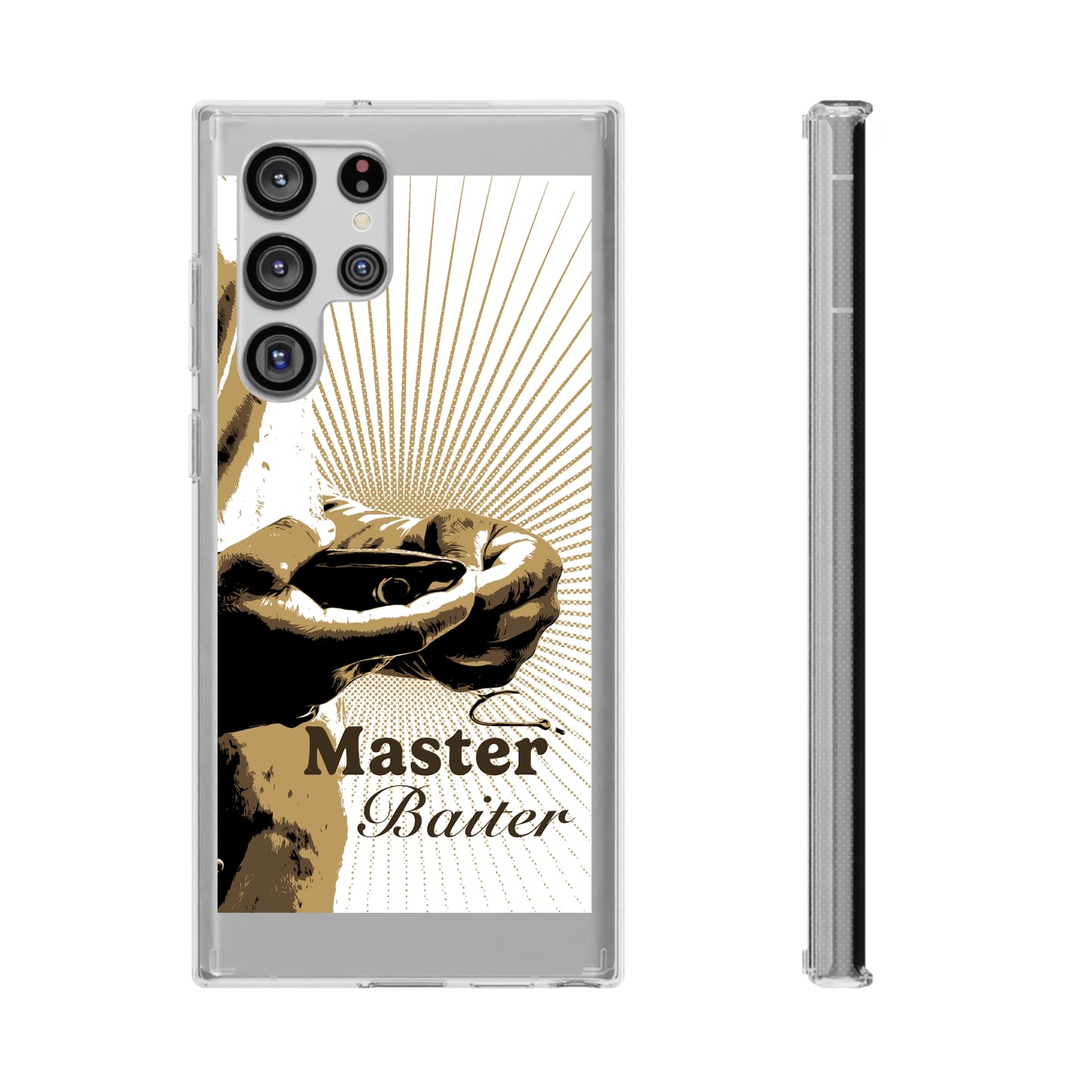 Master Baiter! Bridling a live Opelu CLEAR iPhone and Samsung Clear Cases