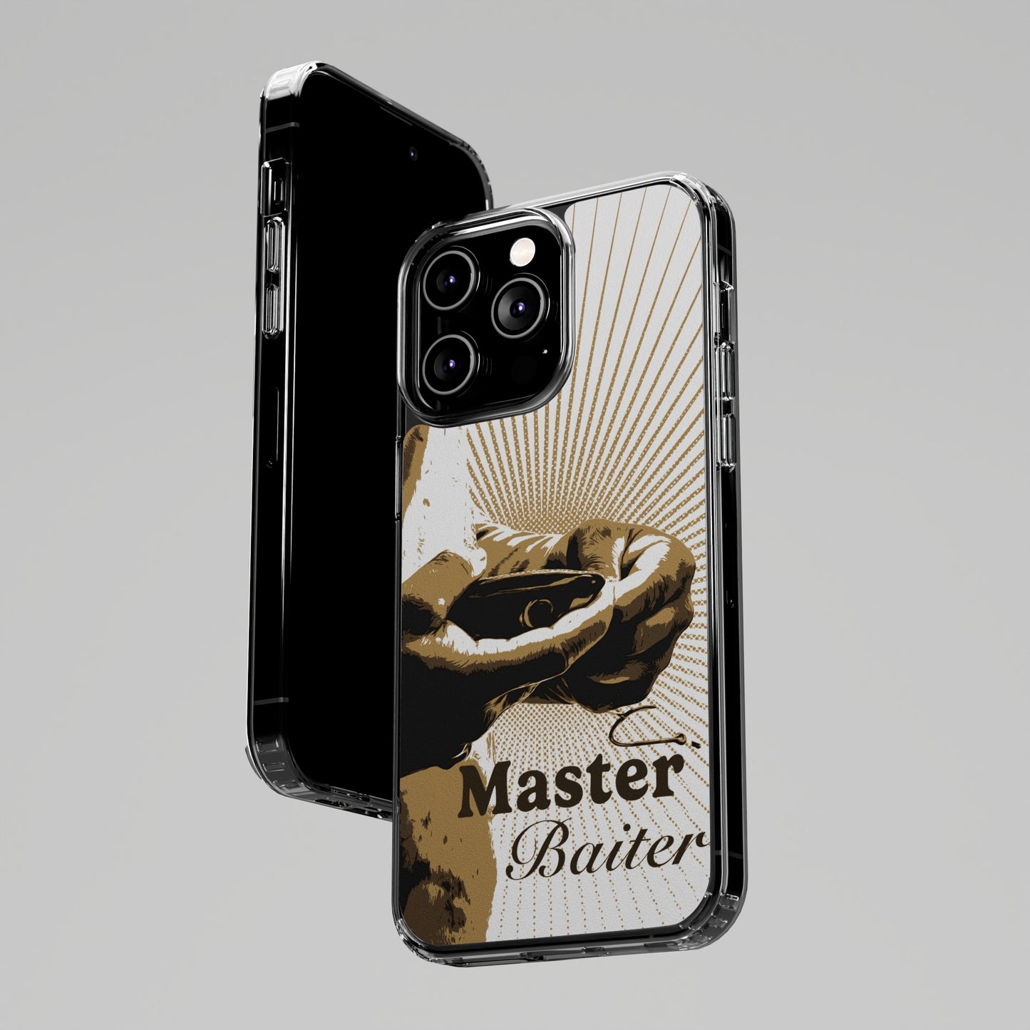 Master Baiter! Bridling a live Opelu CLEAR iPhone and Samsung Clear Cases